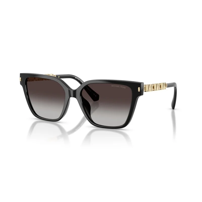 Φωτογραφία προϊόντος: Γυαλιά Ηλίου Michael Kors Piedmont Γυναικεία κοκκάλινα μαύρα με γκρι degrade φακούς 2263u 30058g 56mm