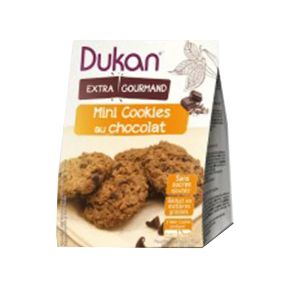 Φωτογραφία προϊόντος: Μίνι Cookies βρώμης με κομμάτια σοκολάτας Dukan 100g