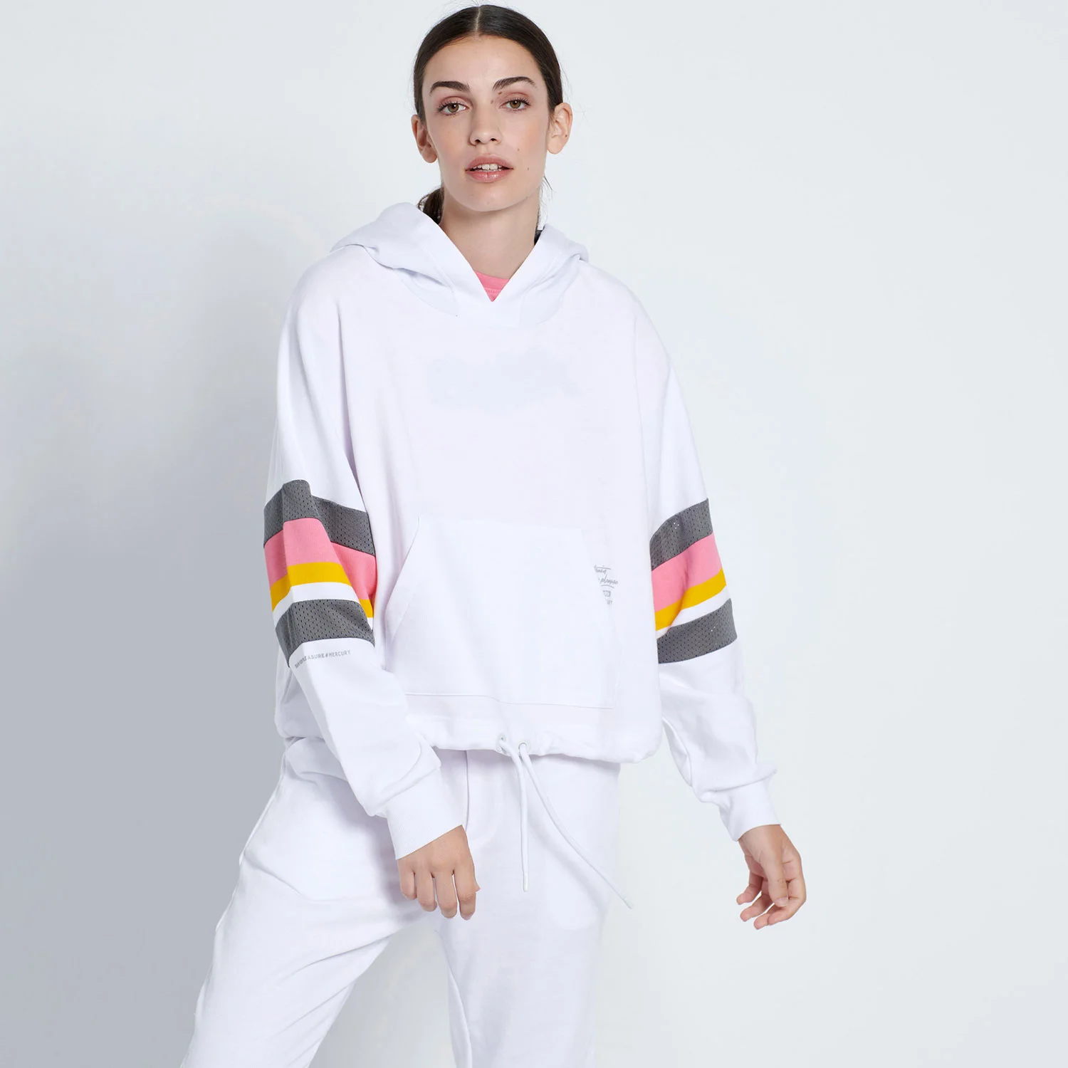 Φωτογραφία προϊόντος: BODY TALK BDTK MERCURY LOOSE CROPPED HOODIE ΑΣΠΡΟ