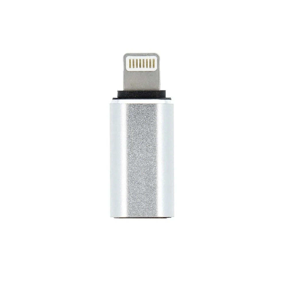 Φωτογραφία προϊόντος: . Adapter charger Typ C - iPhone Lightning 8-pin silver