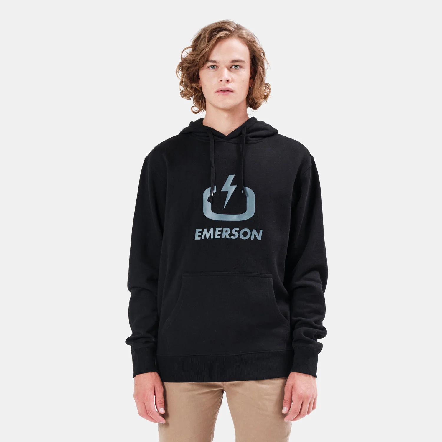 Φωτογραφία προϊόντος: EMERSON CLASSIC LOGO PULLOVER HOODIE ΜΑΥΡΟ