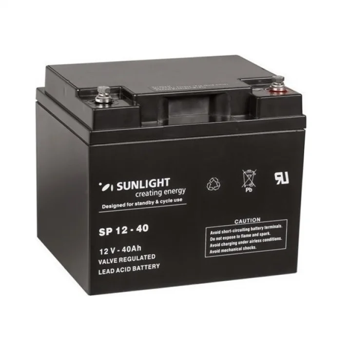 Φωτογραφία προϊόντος: Sunlight SPB 12-40 12V 40Ah