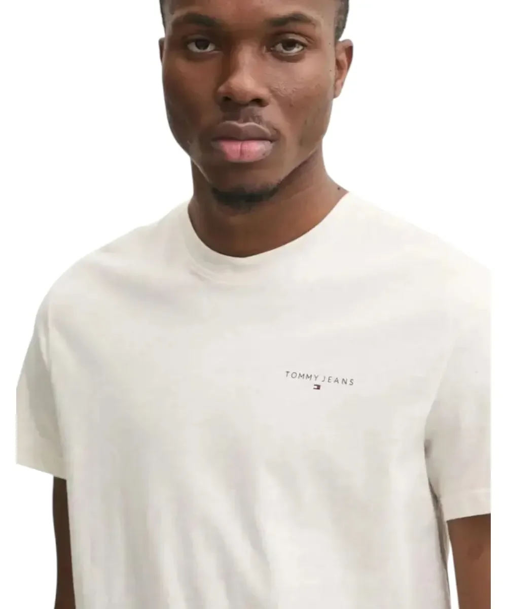 Φωτογραφία προϊόντος: Tommy Hilfiger - Ανδρικό T-shirt Tjm Slim Linear Chest Ss Tee Ext DM0DM21188-AE3 Μπεζ