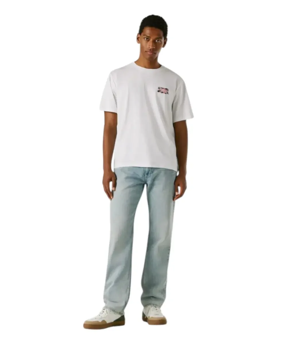 Φωτογραφία προϊόντος: Pepe Jeans - Ανδρικό T-shirt Small Flag PM5010311-800 Λευκό