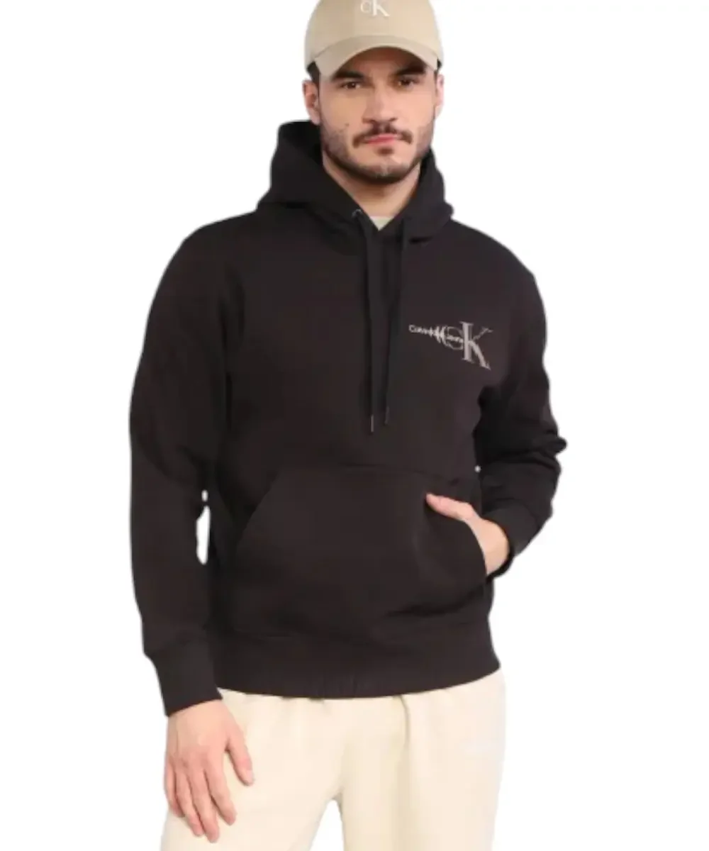 Φωτογραφία προϊόντος: Calvin Klein - Ανδρικό Φούτερ Hoodie Regular Fit J30J322524-BEH Μαύρο
