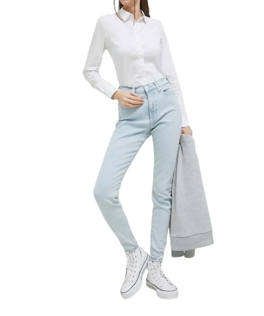 Φωτογραφία προϊόντος: Tommy Hilfiger - Γυναικείο Jean Th Skinny Fit Sylvia DW0DW15512-1AB Γαλάζιο