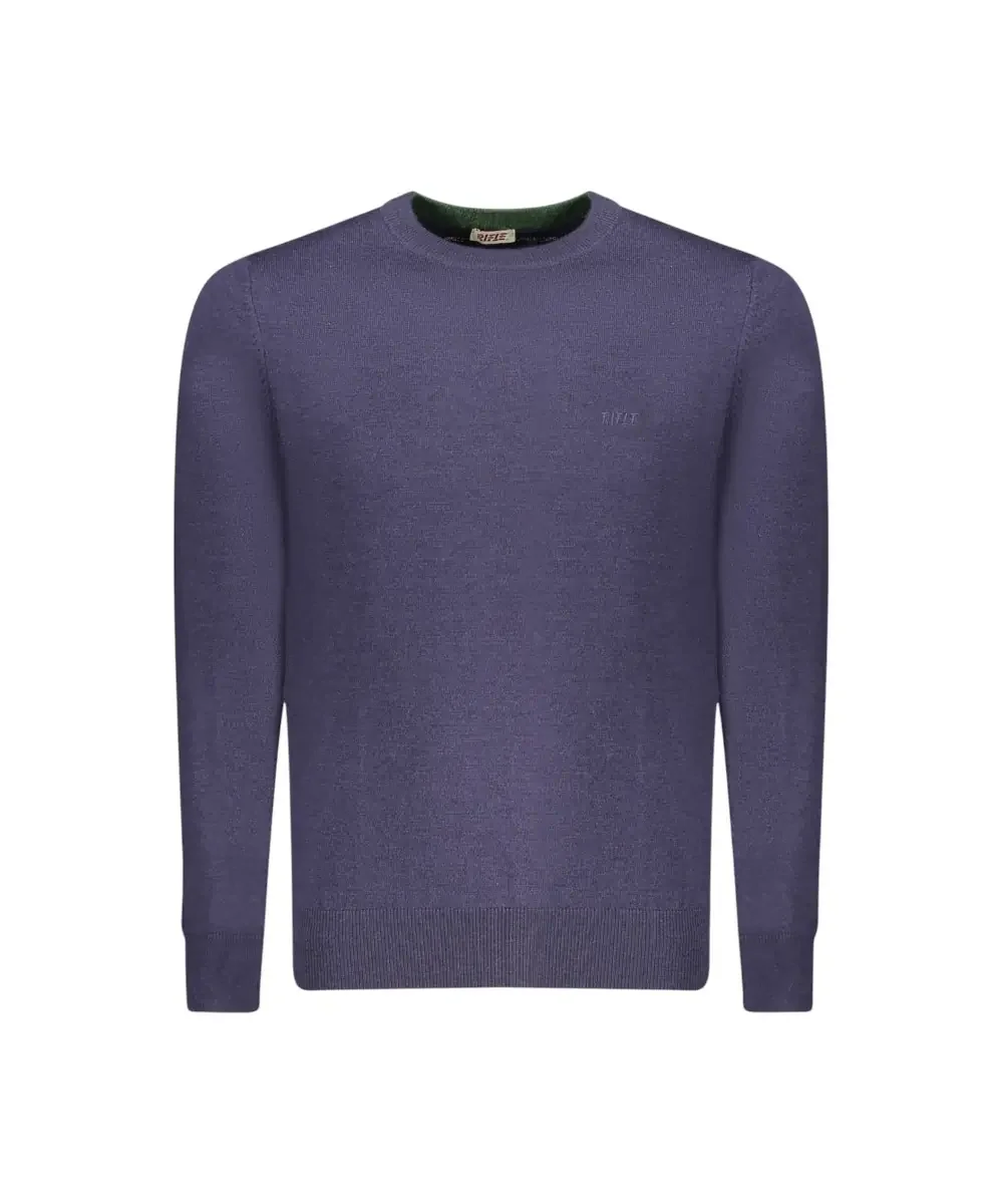 Φωτογραφία προϊόντος: Rifle Jeans - Ανδρικό Πουλόβερ Regular Fit RFTR070-BLU Μπλε
