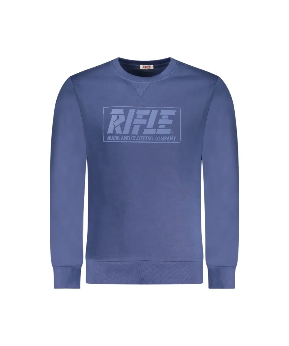 Φωτογραφία προϊόντος: Rifle Jeans - Ανδρική Μπλούζα Φούτερ Regular Fit RFF415-DENIM Μπλε