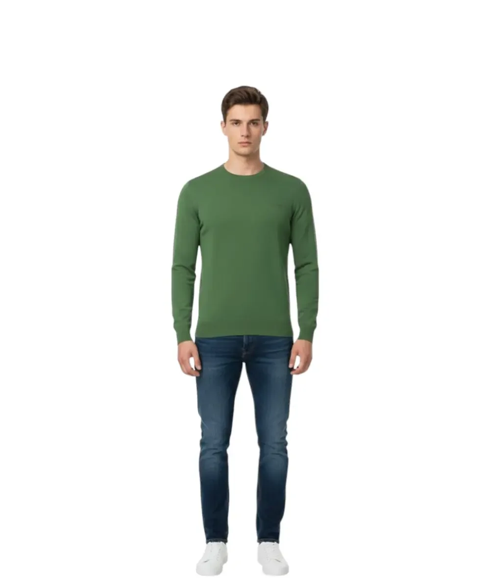 Φωτογραφία προϊόντος: Cavalli Class - Ανδρικό Πουλόβερ Crewneck TXM60AMAC01-04000 Πράσινο