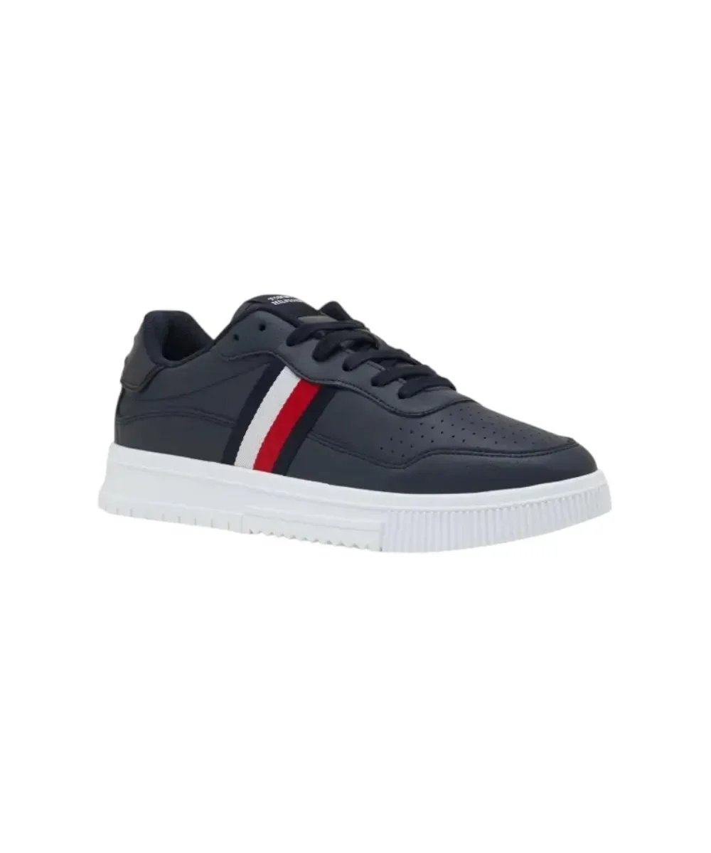 Φωτογραφία προϊόντος: Tommy Hilfiger - Ανδρικά Sneakers Icon Court Stripes FM0FM05628-DW5 Μπλε Σκούρο