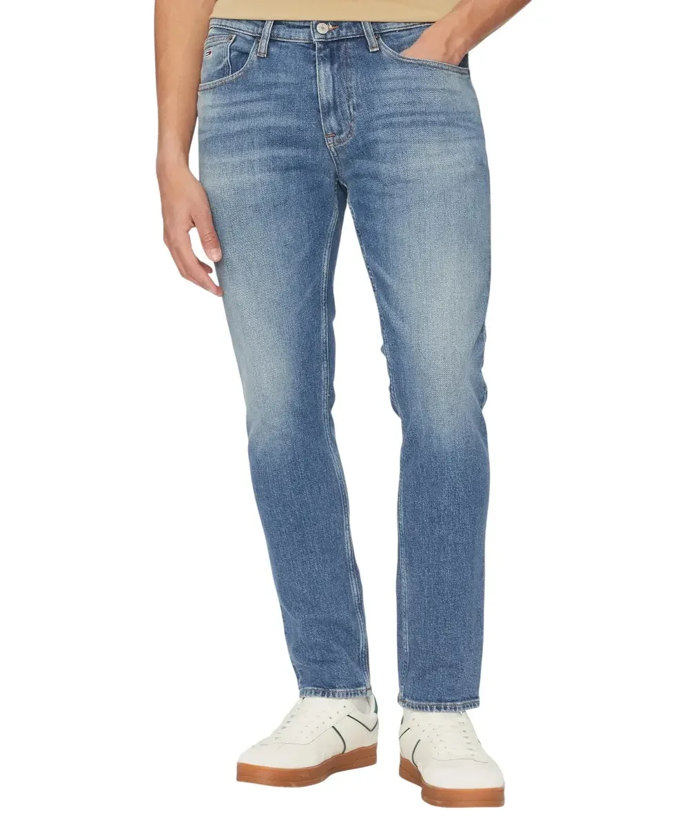 Φωτογραφία προϊόντος: Tommy Hilfiger - Ανδρικό Παντελόνι Τζιν Austin Slim Fit DM0DM20987-1A5 Μπλε