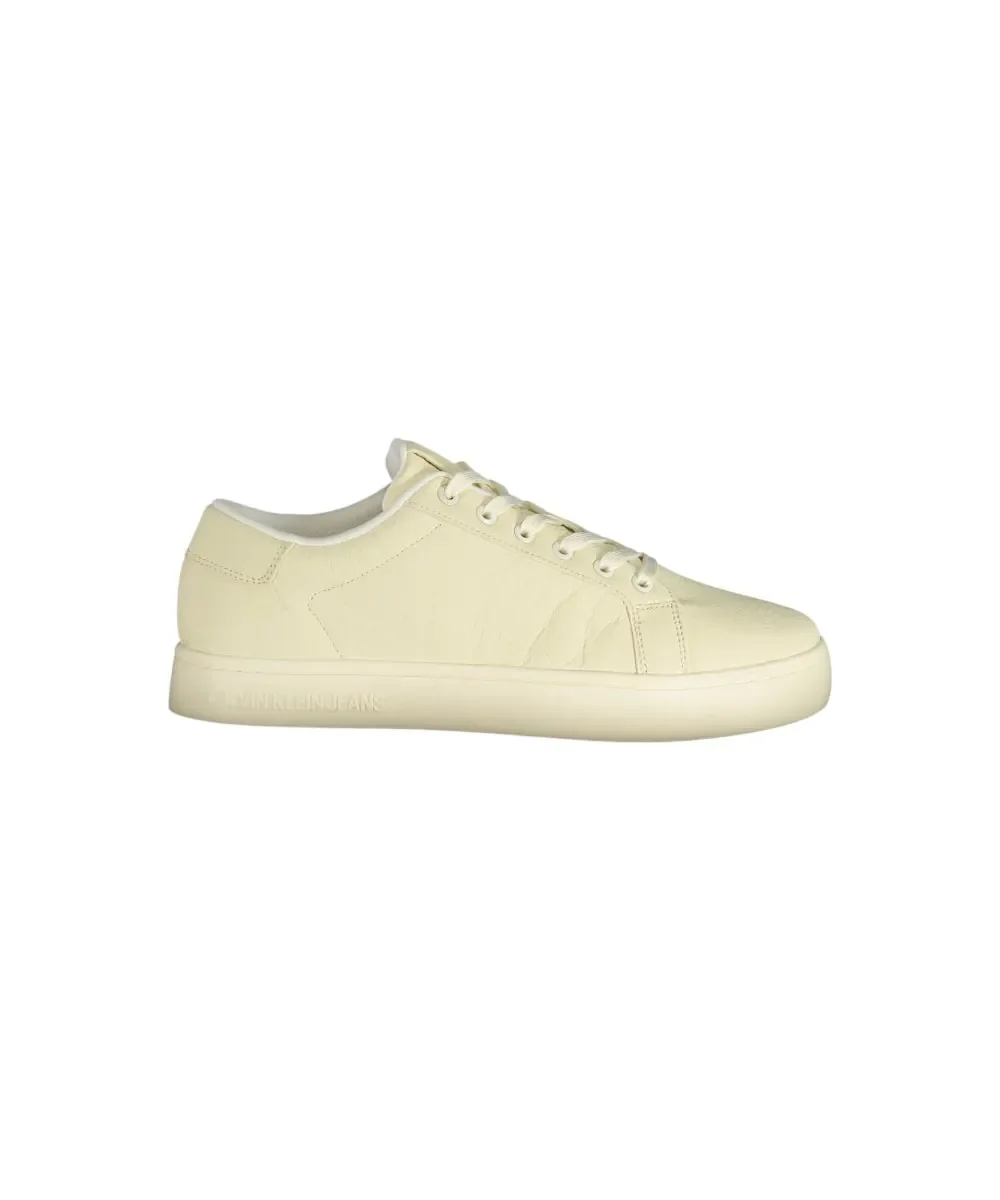 Φωτογραφία προϊόντος: Calvin Klein - Ανδρικά Sneakers Δερμάτινα YM0YM01163-YBJ Εκρού