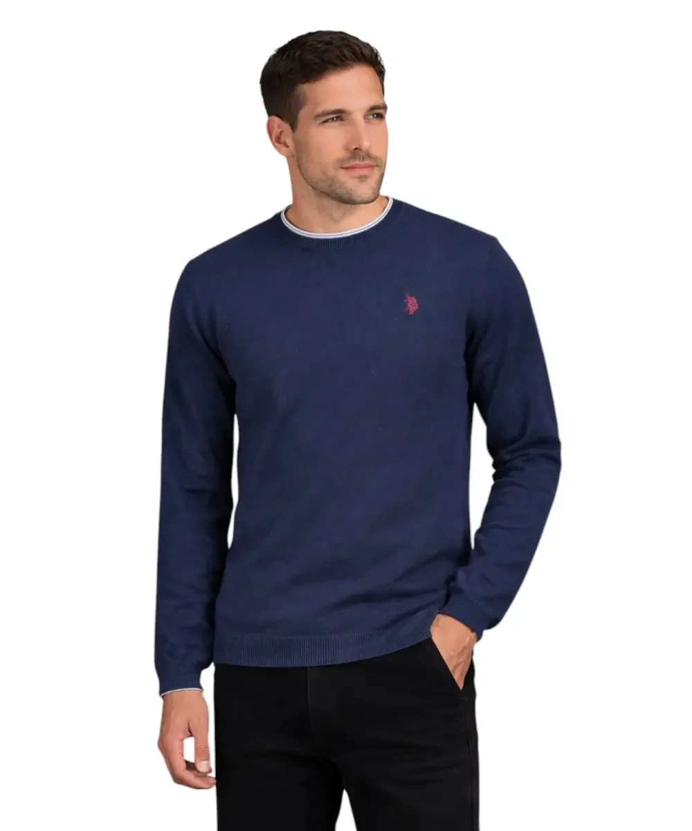 Φωτογραφία προϊόντος: U.S. Polo Assn. - Ανδρικό Πουλόβερ 59252-52626-179 Μπλε