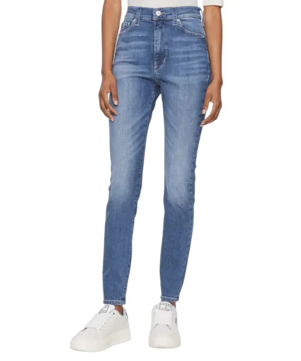 Φωτογραφία προϊόντος: Tommy Hilfiger - Γυναικείο Jean Th Sylvia Hgh Sskn Skinny Fit DW0DW17162-1A5 Μπλε