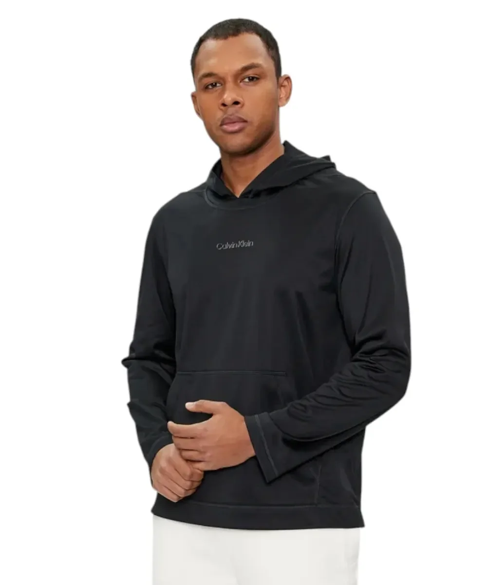 Φωτογραφία προϊόντος: Calvin Klein - Ανδρική Μπλούζα Sport Logo Hoodie Regular Fit 00GMS4W328-BAE Μαύρο