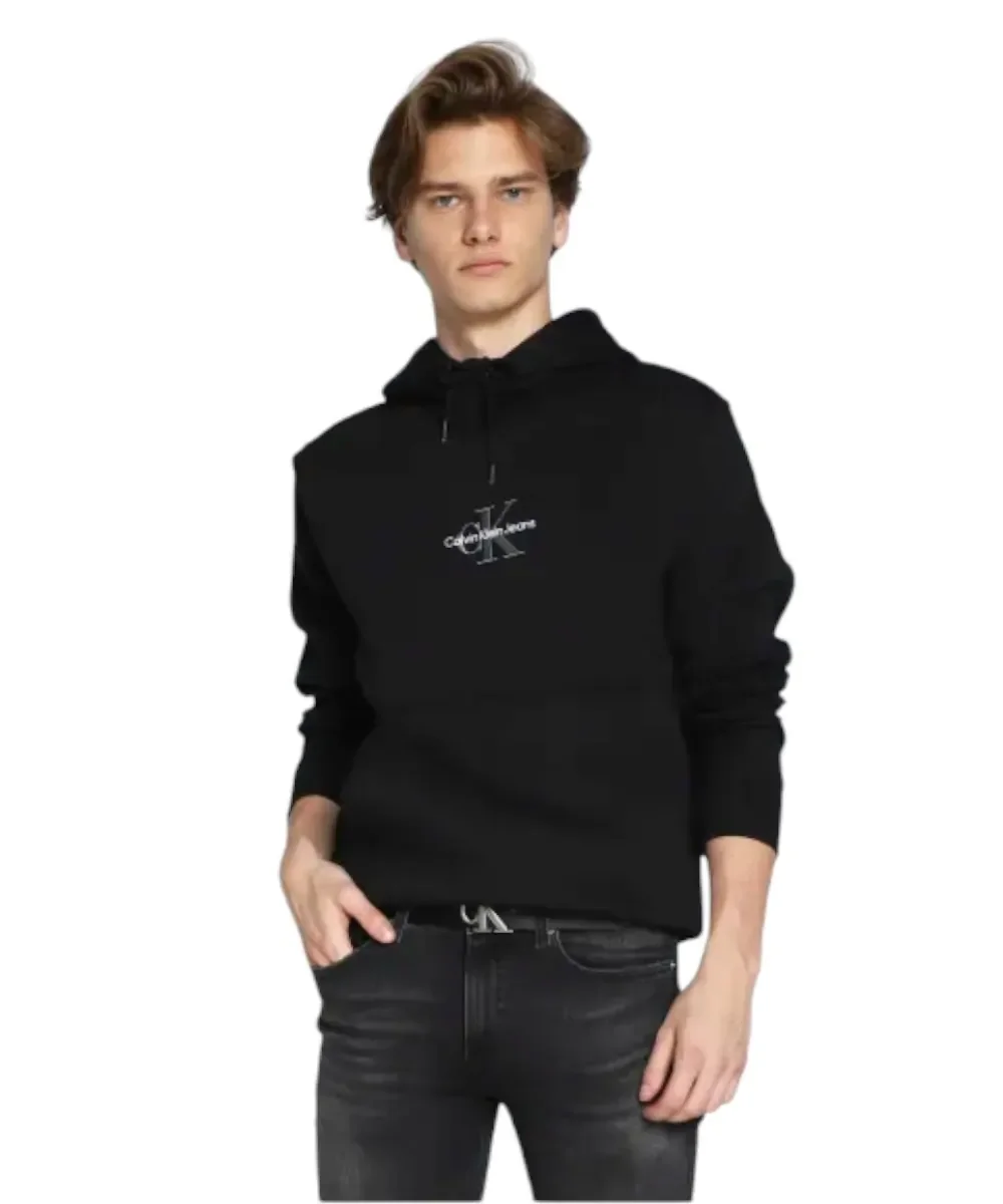 Φωτογραφία προϊόντος: Calvin Klein - Ανδρικό Φούτερ Hoodie Regular Fit J30J320836-BEH Μαύρο