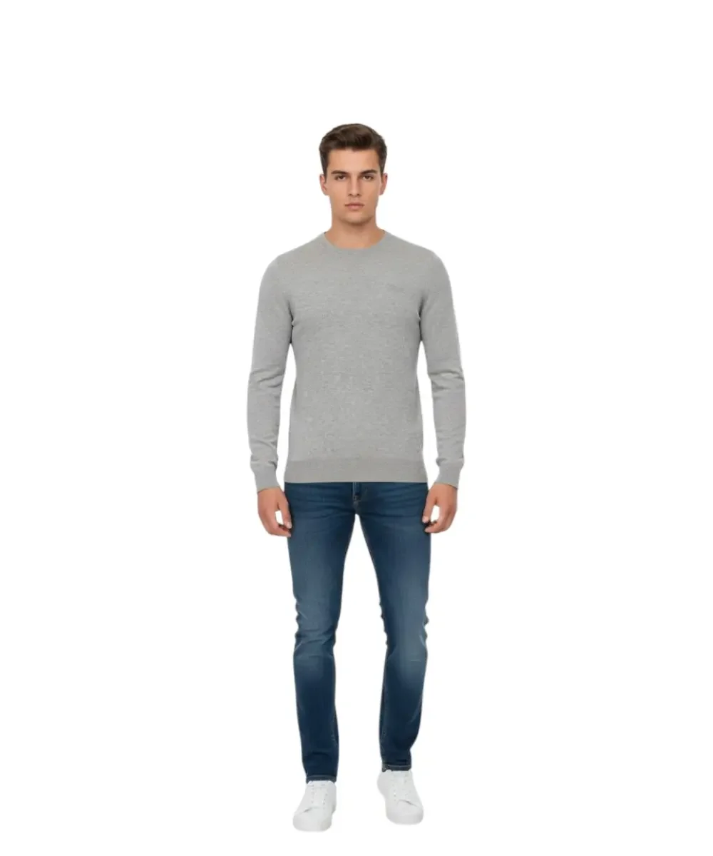 Φωτογραφία προϊόντος: Cavalli Class - Ανδρικό Πουλόβερ Crewneck TXM60AMAC01-05001 Γκρι