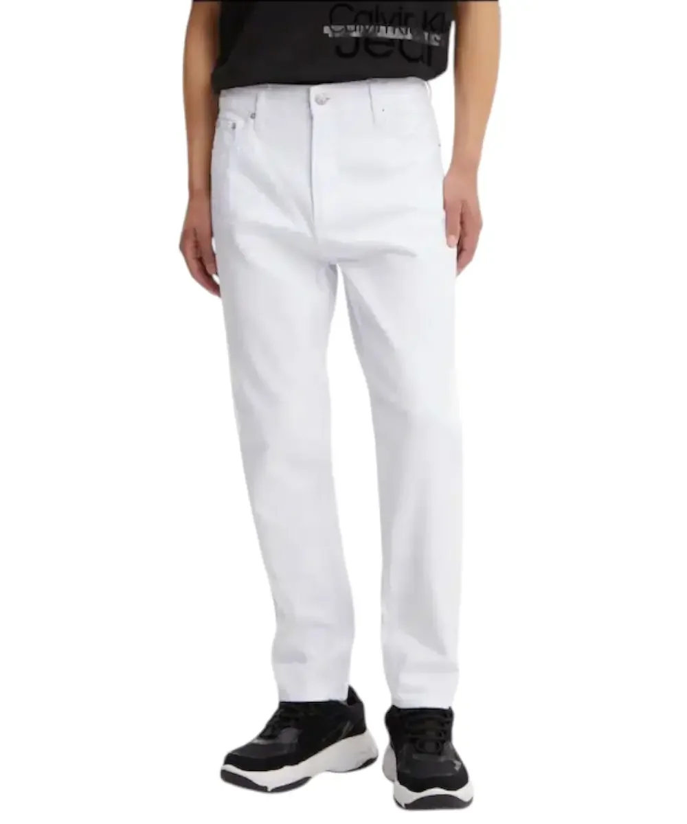 Φωτογραφία προϊόντος: Calvin Klein – Ανδρικό Jean Dad Regular Fit J30J326080-1AA Λευκό
