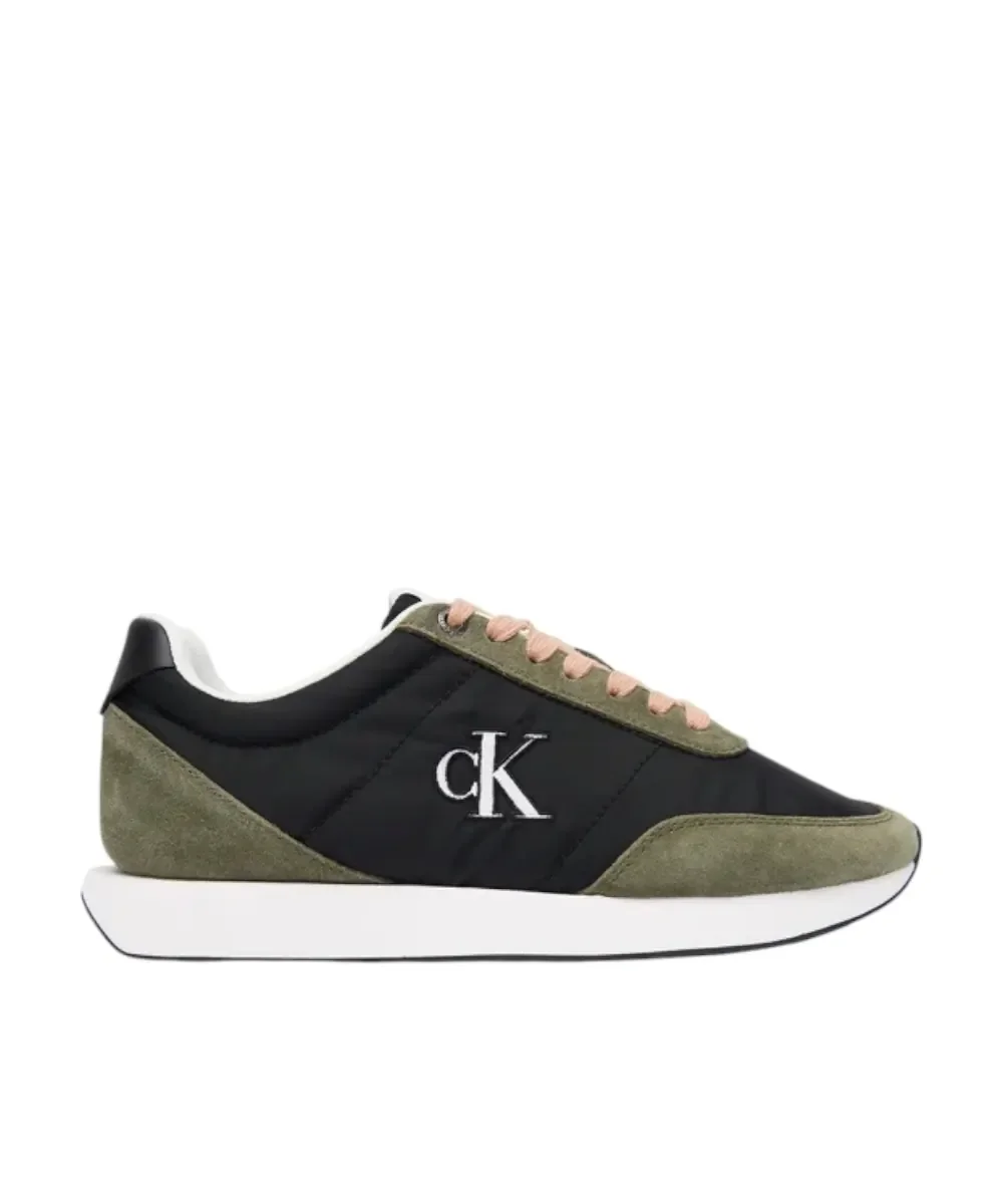 Φωτογραφία προϊόντος: Calvin Klein - Γυναικεία Sneakers Retro Runner Lace Up Nylon Mgn YW0YW01990-01A Πράσινο