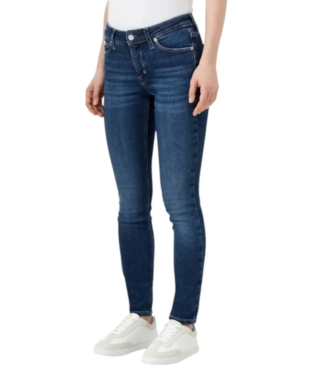 Φωτογραφία προϊόντος: Calvin Klein - Γυναικείο Παντελόνι Jean Ck Skinny Fit J20J224491-1BJ Μπλε Σκούρο