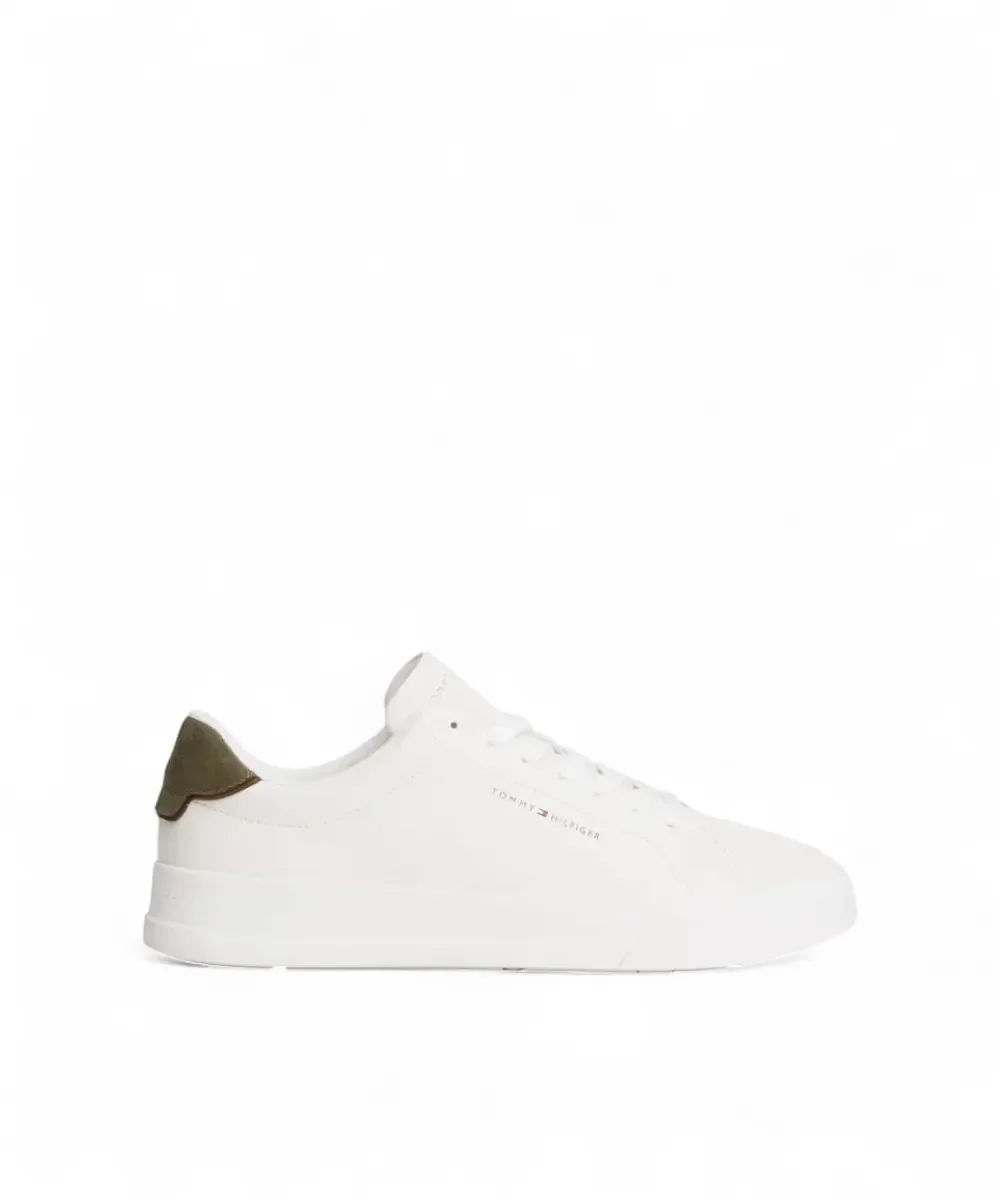 Φωτογραφία προϊόντος: Tommy Hilfiger - Ανδρικά Sneakers Th Court Lth Detail Ess FM0FM05367-0K4 Χακί