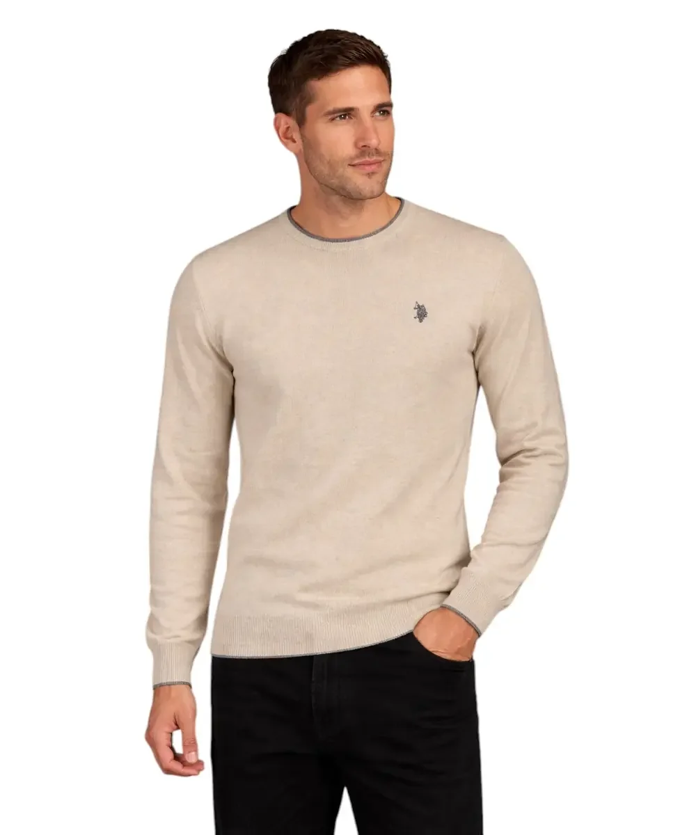 Φωτογραφία προϊόντος: U.S. Polo Assn. - Ανδρικό Πουλόβερ 59252-52626-128 Μπεζ
