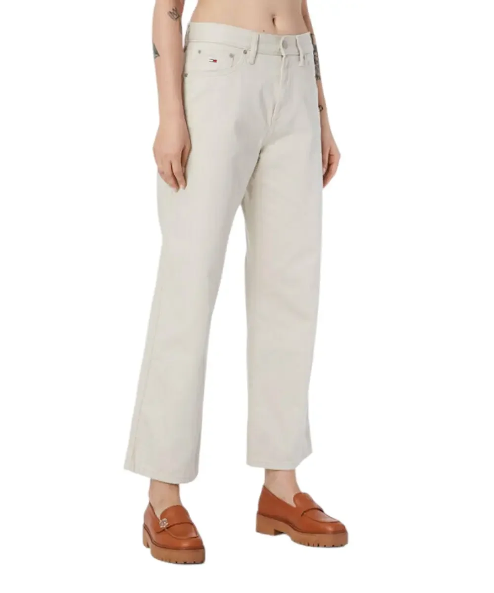 Φωτογραφία προϊόντος: Tommy Hilfiger - Γυναικείο Jean Th Betsy Mid Rised Loose Fit DW0DW13089-ACE Μπεζ