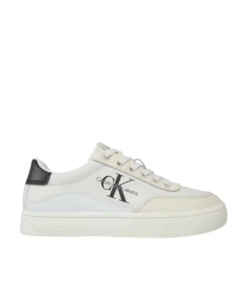 Φωτογραφία προϊόντος: Calvin Klein - Γυναικεία Sneakers Classic Cupsole Low Lace Lth Ml YW0YW01296-01W Λευκό