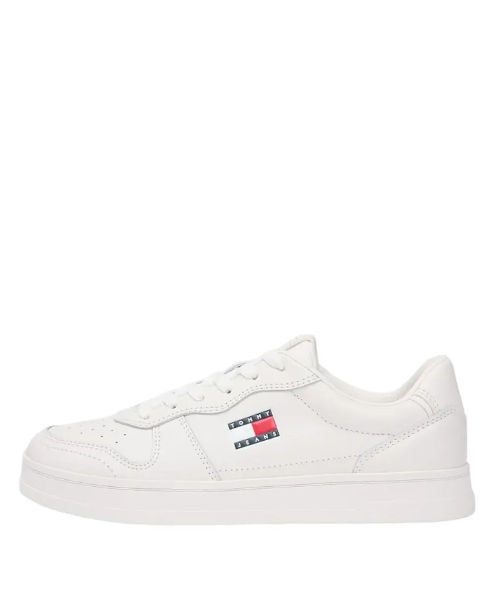 Φωτογραφία προϊόντος: Tommy Hilfiger - Γυναικεία Sneakers The Greenwich Leather EN0EN03006-YBL Εκρού