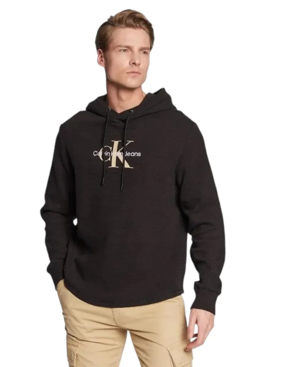 Φωτογραφία προϊόντος: Calvin Klein - Ανδρικό Φούτερ Hoodie Regular Fit J30J322701-BEH Μαύρο