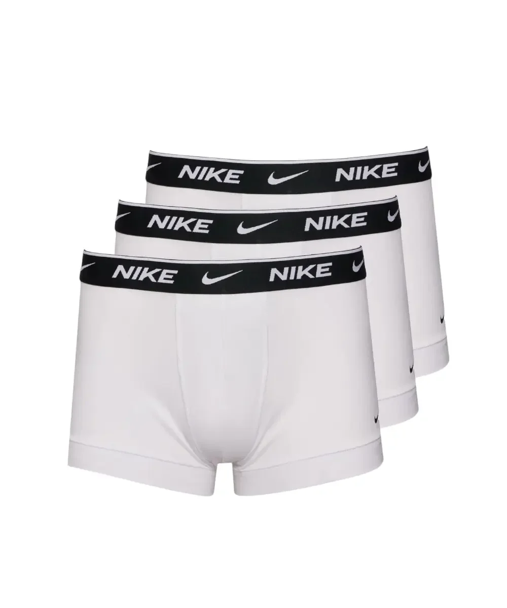 Φωτογραφία προϊόντος: Nike - Ανδρικά Μποξεράκια Everyday Trunk Boxer 3-Pack 0000KE1008-MED Λευκό