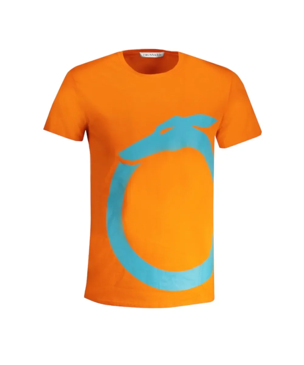 Φωτογραφία προϊόντος: Trussardi Jeans - Ανδρικό T-Shirt TRU2MTS01-10ORA Πορτοκαλί