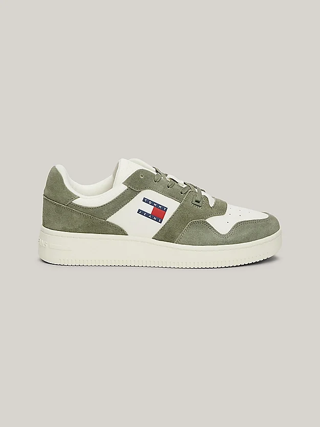 Φωτογραφία προϊόντος: Tommy Hilfiger – Ανδρικά Sneakers Tjm Basket Leather EM0EM01440-M01 Λαδί