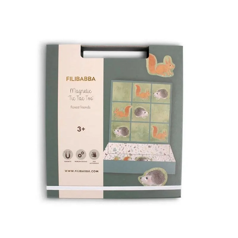 Φωτογραφία προϊόντος: Filibabba Magnetic ‘Tic Tac Toe’ – Forest Friends