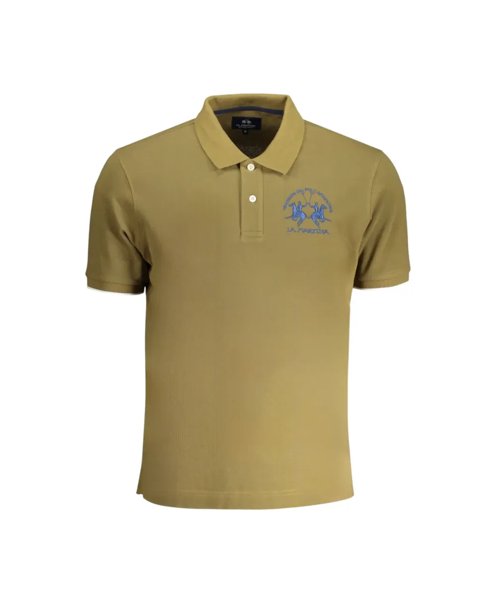 Φωτογραφία προϊόντος: La Martina - Ανδρικό T-Shirt Polo YMP001-PK001-03197 Λαδί