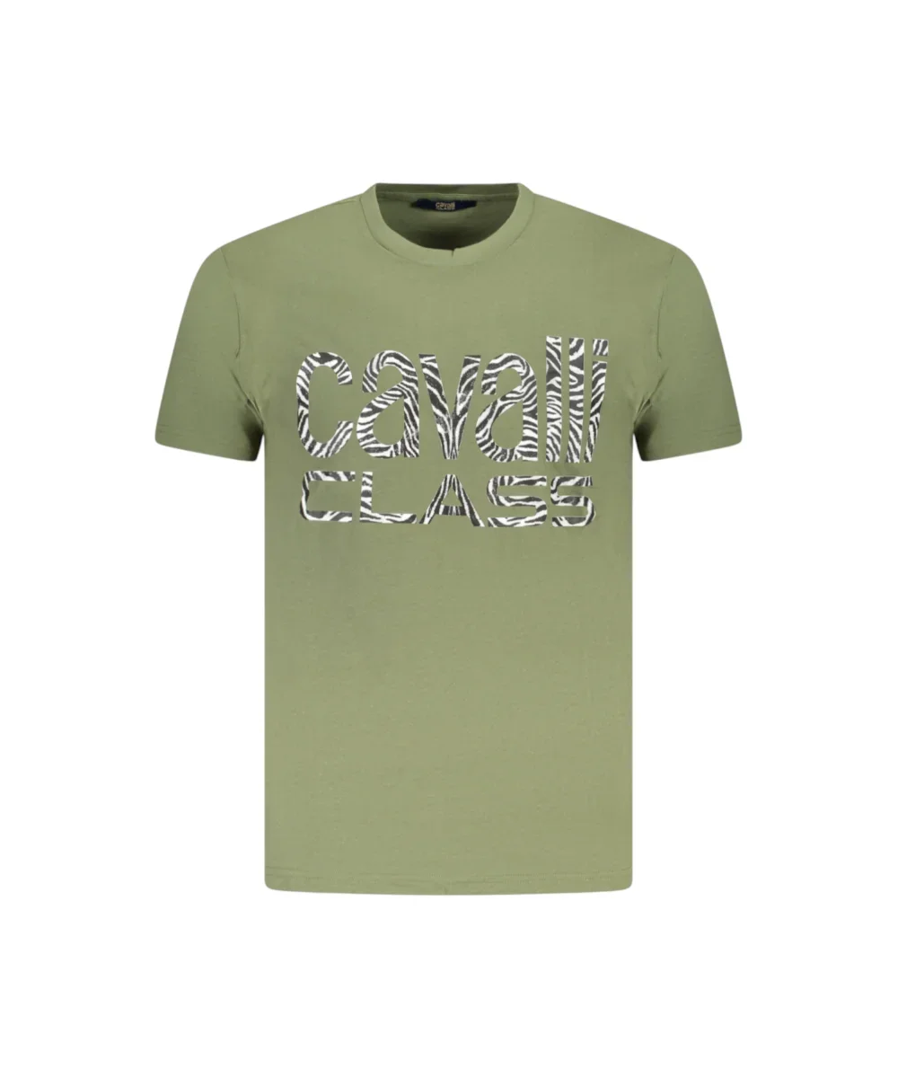 Φωτογραφία προϊόντος: Cavalli Class - Ανδρική Μπλούζα T-Shirt Short Sleeve TXT61DJD060-04050 Λαδί