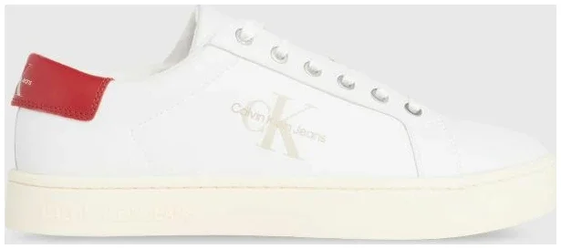 Φωτογραφία προϊόντος: Calvin Klein - Ανδρικά Sneakers Classiccuplowlaceup Lth Ml YM0YM00491-0KV Λευκό