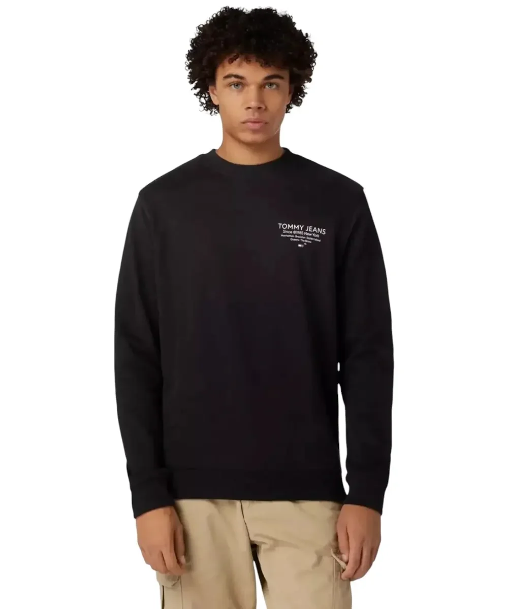 Φωτογραφία προϊόντος: Tommy Hilfiger - Ανδρικό Φούτερ Essential Graphic Crew DM0DM18404-BDS Μαύρο