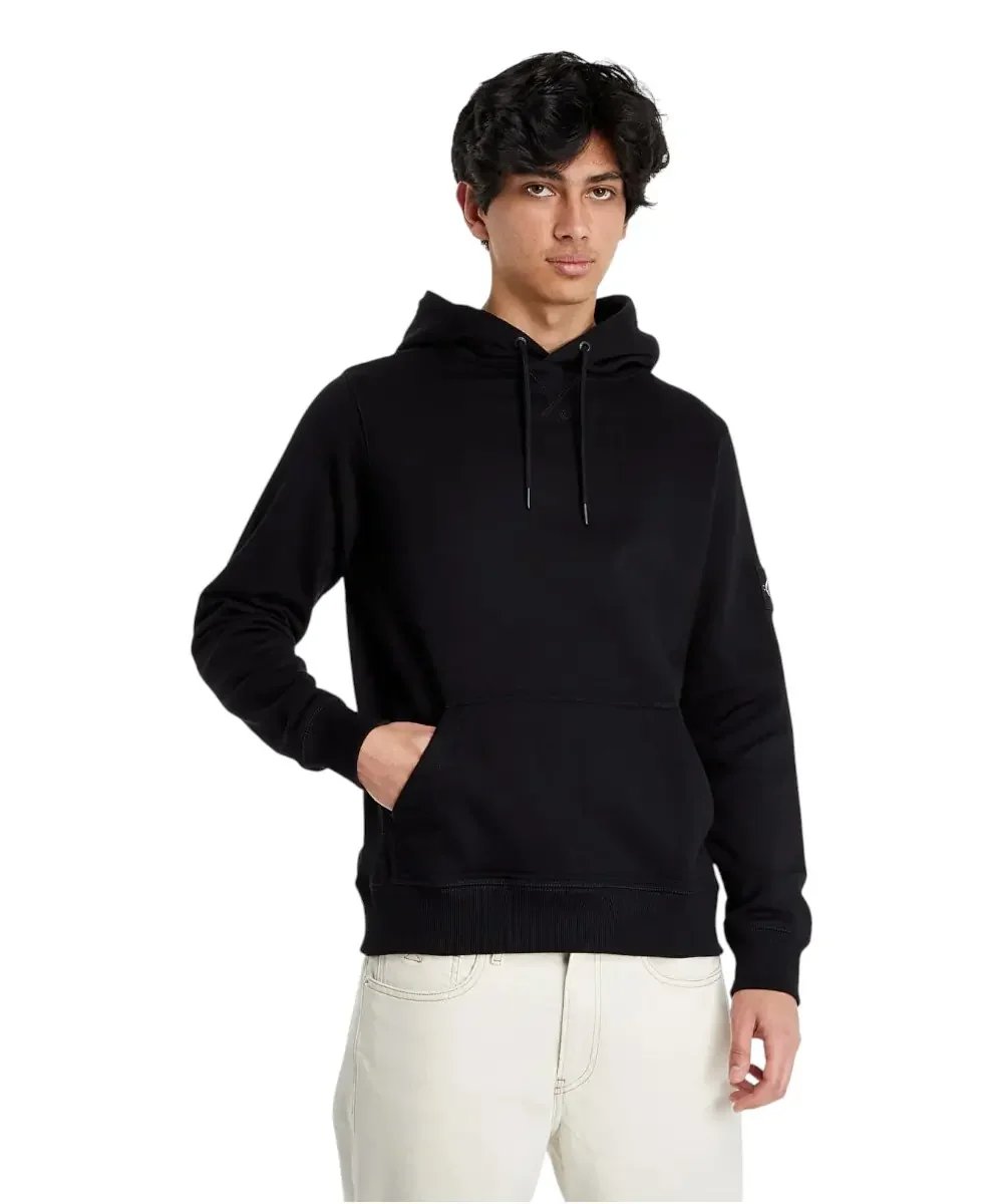 Φωτογραφία προϊόντος: Calvin Klein - Ανδρικό Φούτερ Monogram Sleeve Badge Regular Fit J30J314036-BAE Μαύρο