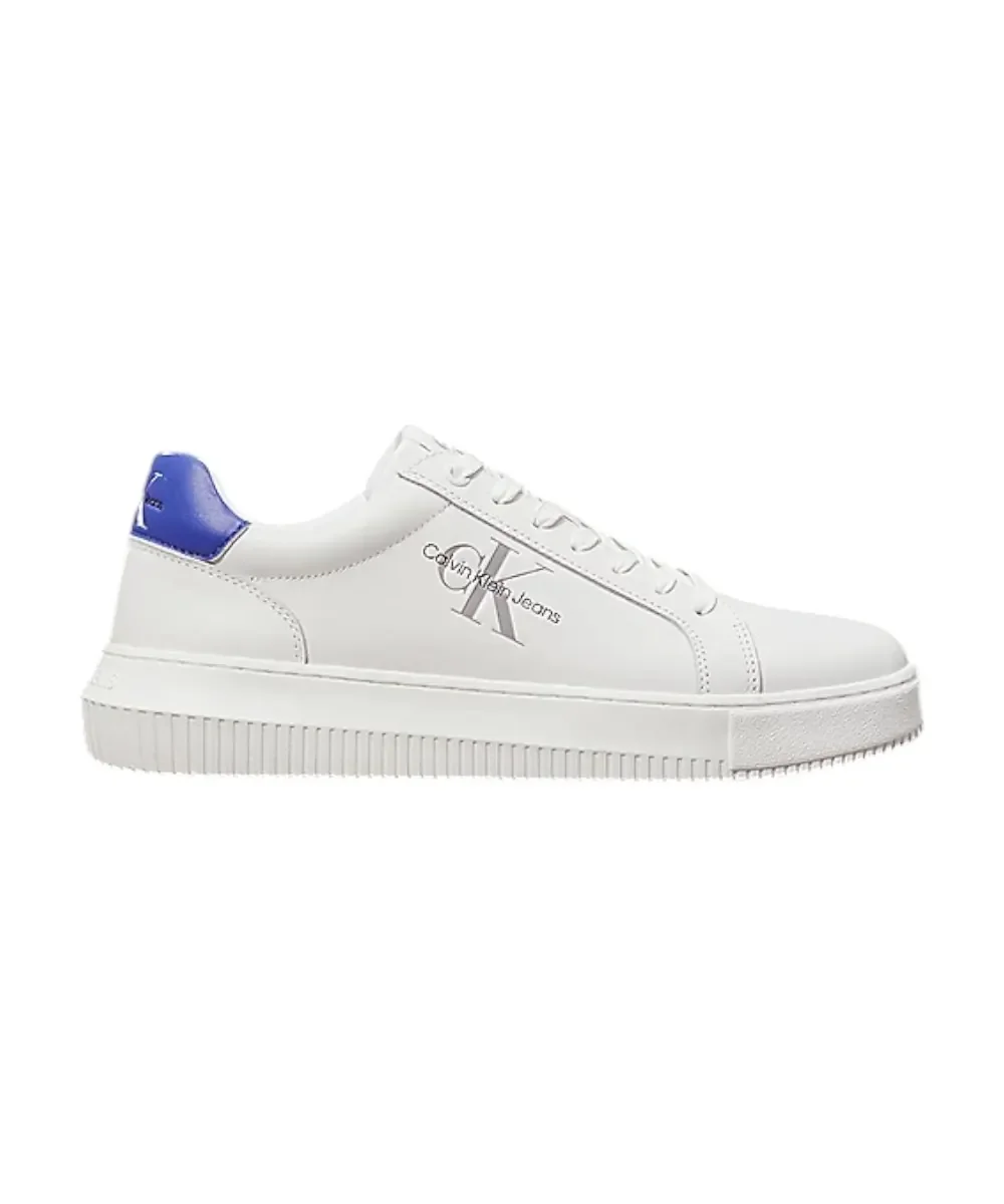 Φωτογραφία προϊόντος: Calvin Klein - Cupsole Mono Lth Ανδρικά Chunky Sneakers YM0YM00681-01S Λευκό/Μπλε