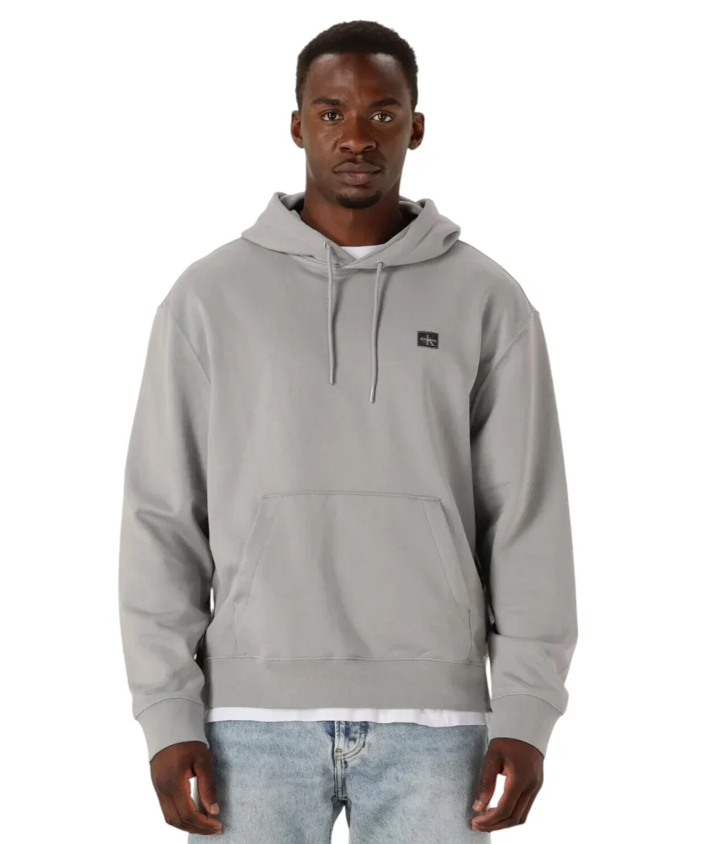 Φωτογραφία προϊόντος: Calvin Klein - Φούτερ Cotton Terry Badge Hoodie LV04RC274G-RO2 Γκρι