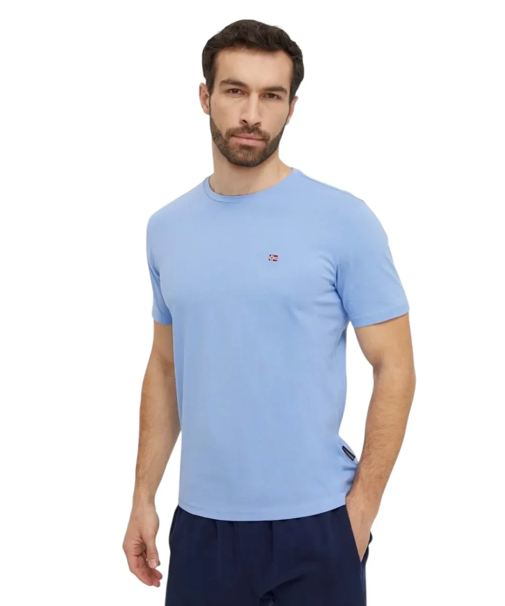 Φωτογραφία προϊόντος: Napapijri - Ανδρικό T-shirt Salis Ss Sum Regular Fit NP0A4H8D-I00 Μπλε