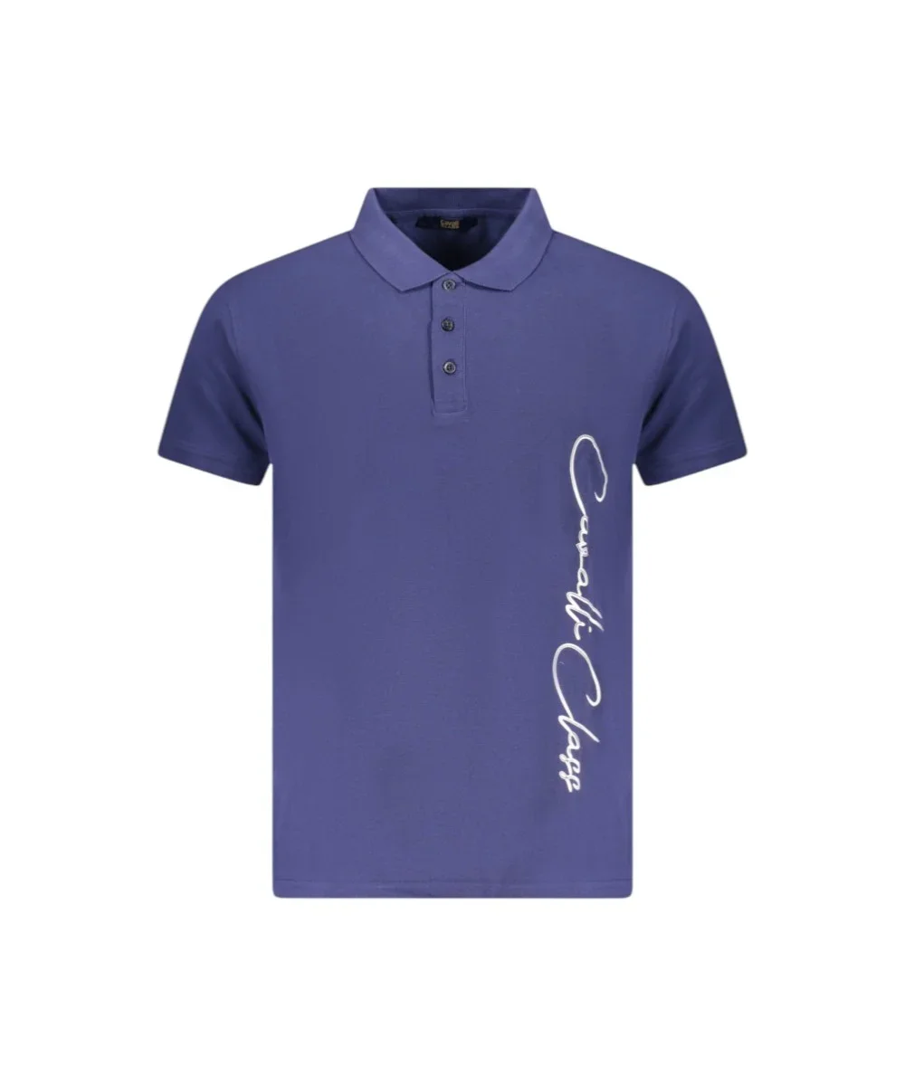 Φωτογραφία προϊόντος: Cavalli Class - Ανδρική Μπλούζα T-Shirt Polo Short Sleeve TXT64FJD060-04551 Μωβ