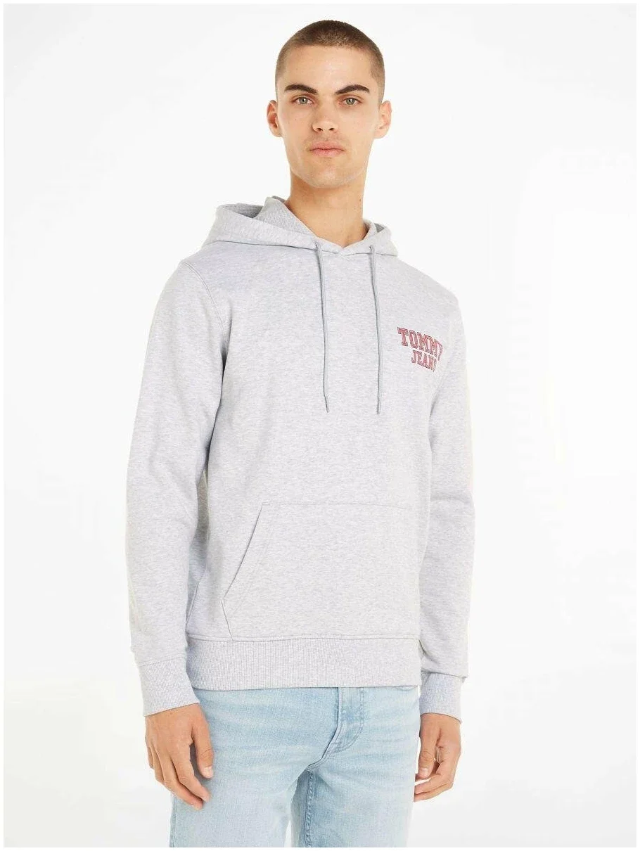 Φωτογραφία προϊόντος: Tommy Hilfiger - Ανδρικό Φούτερ με Κουκούλα DM0DM16365-PJ4 Γκρι