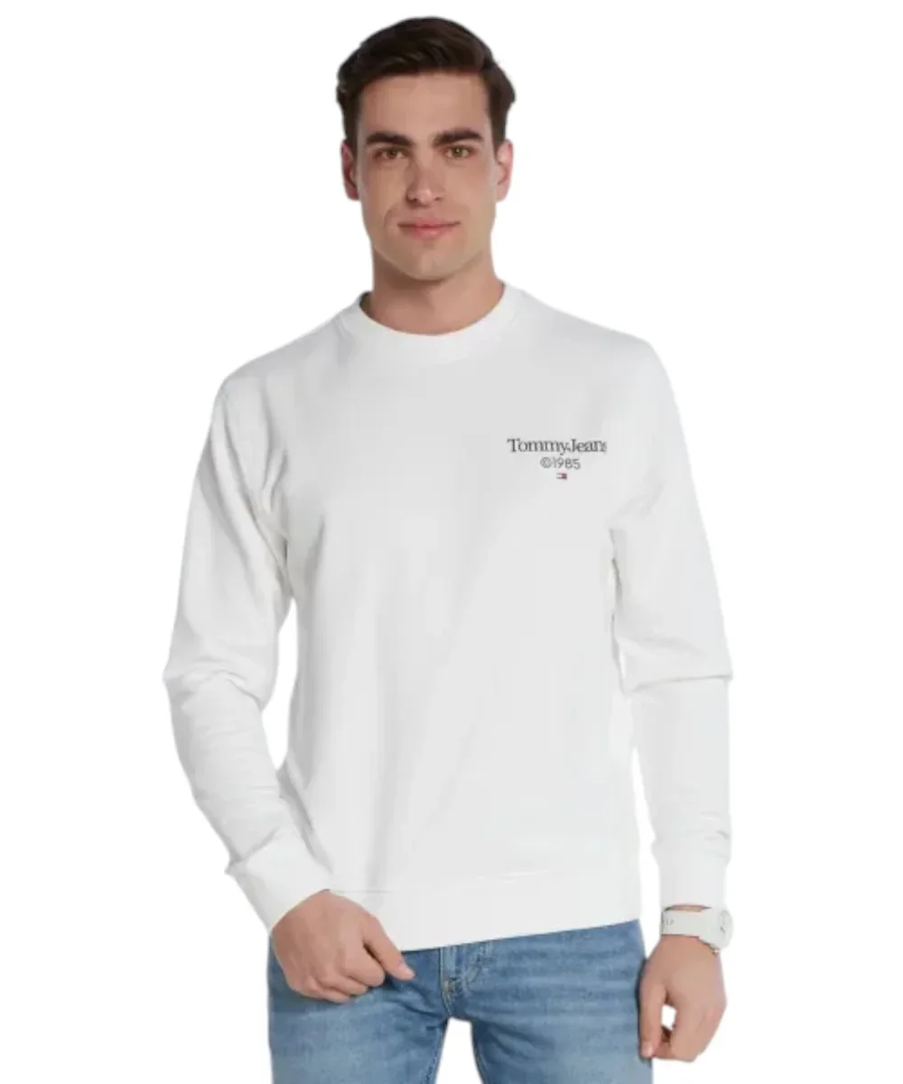Φωτογραφία προϊόντος: Tommy Hilfiger - Ανδρικό Φούτερ Zipless DM0DM18609-YBR Λευκό