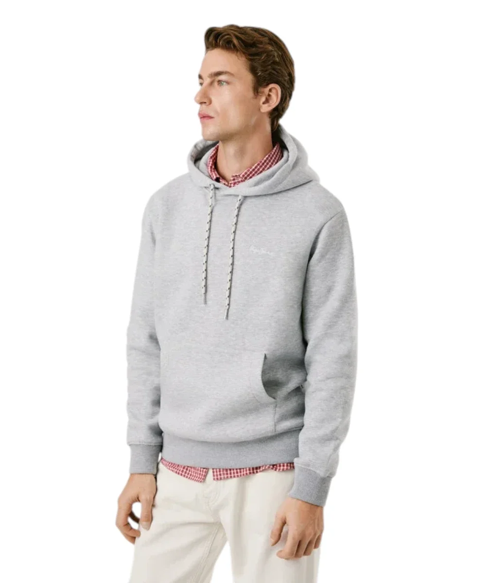 Φωτογραφία προϊόντος: Pepe Jeans - Ανδρικό Φούτερ Logo Hoodie PM5800016-933 Γκρι