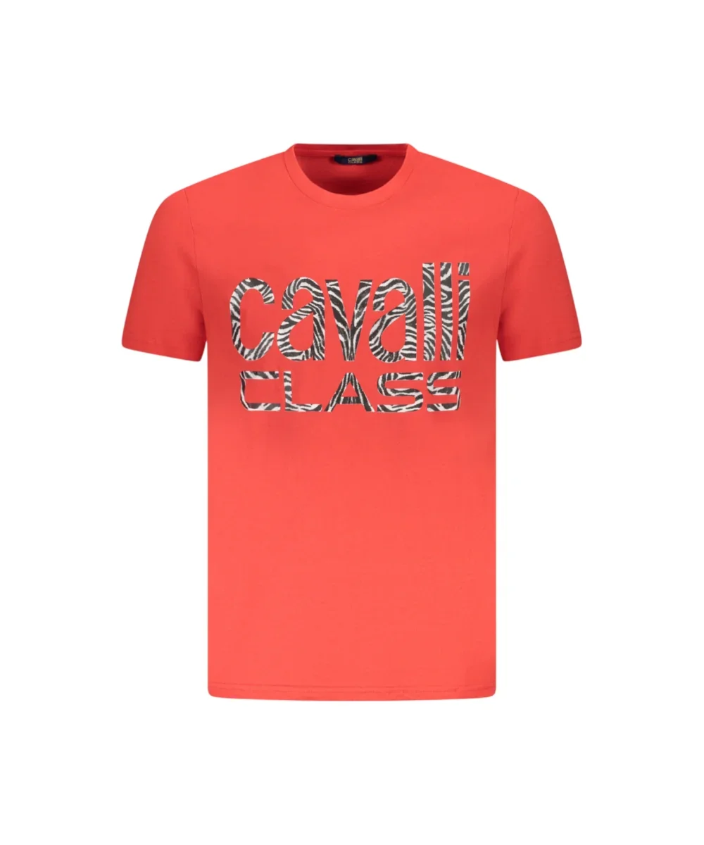 Φωτογραφία προϊόντος: Cavalli Class - Ανδρική Μπλούζα T-Shirt Short Sleeve TXT61DJD060-02000 Κόκκινο