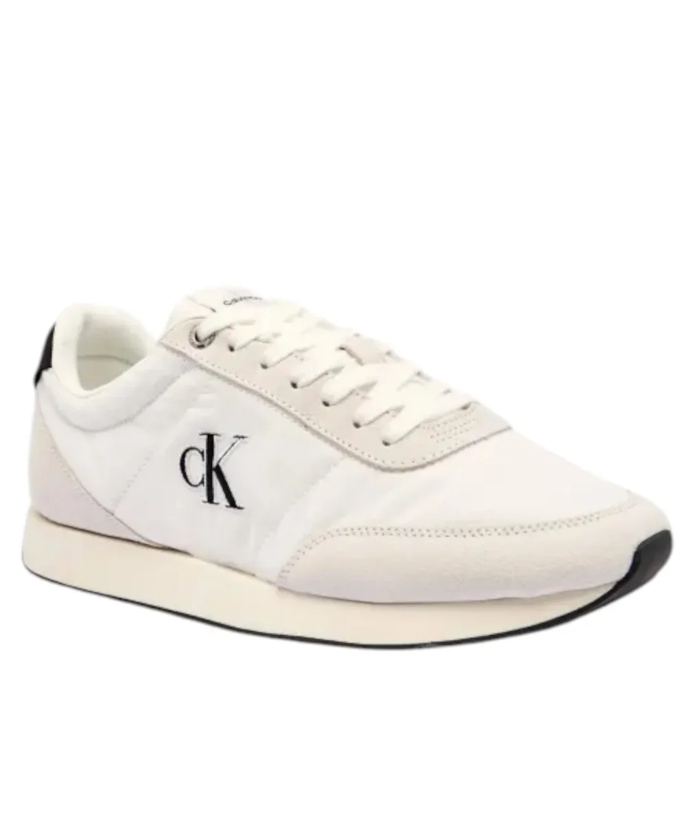 Φωτογραφία προϊόντος: Calvin Klein - Ανδρικά Sneakers Ck Retro Runner Ess Mix Mat YM0YM01361-01W Λευκό