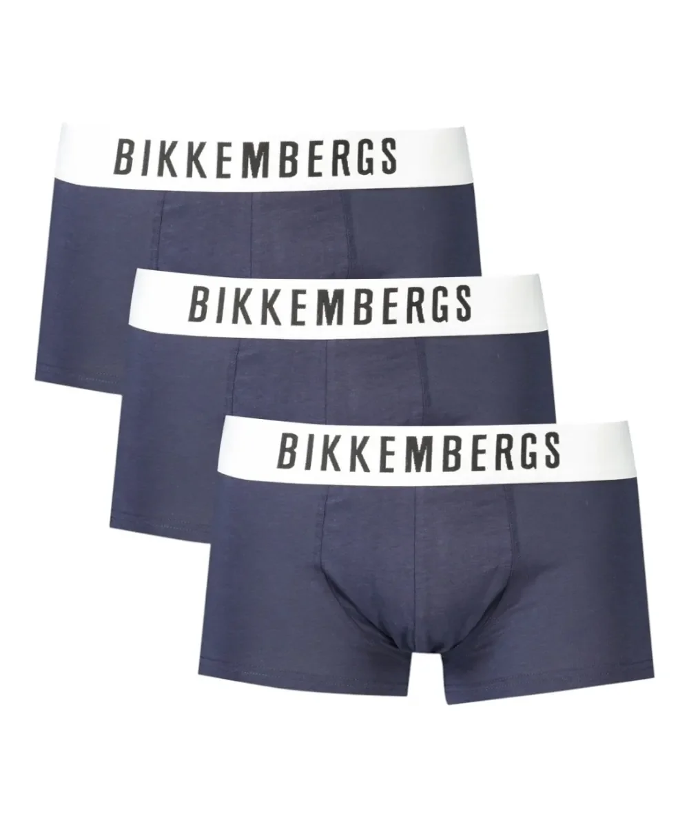 Φωτογραφία προϊόντος: Bikkembergs - Ανδρικά Μποξεράκια 3Pack BKK1UTR10TR-NAVY Μπλε Σκούρο