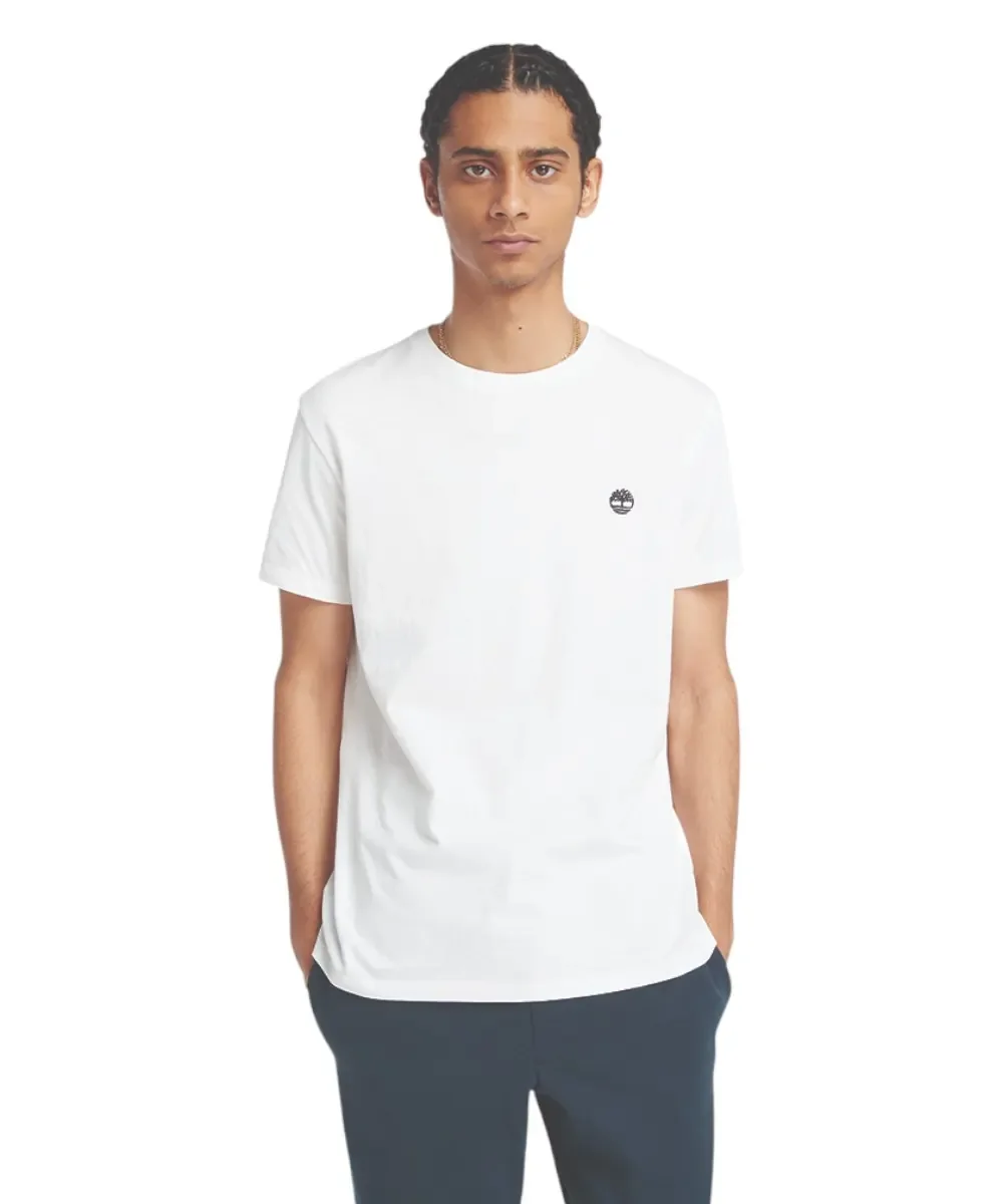 Φωτογραφία προϊόντος: Timberland - Ανδρικό T-shirt με Λογότυπο Oyster River Logo Tee TB0A2BR3-100 Λευκό
